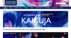 Desktop Screenshot of musiikkikampus.fi