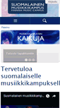 Mobile Screenshot of musiikkikampus.fi